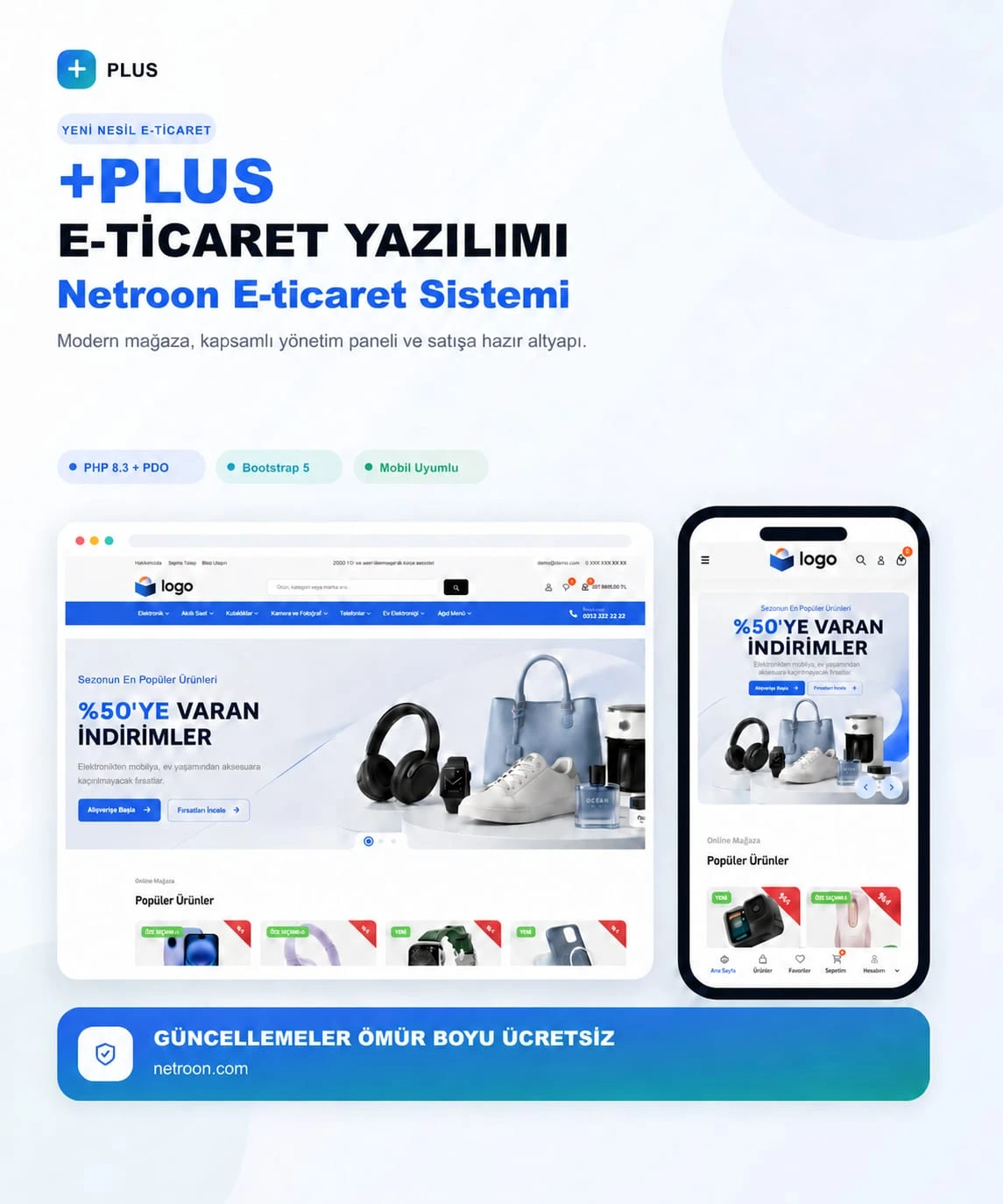 Plus E-Ticaret Sitesi
