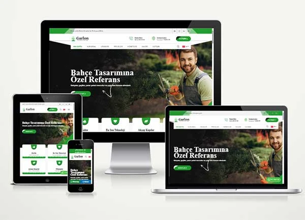 Peysaj Botanik Firması Web Sitesi Antalya Web Tasarım Ofisi