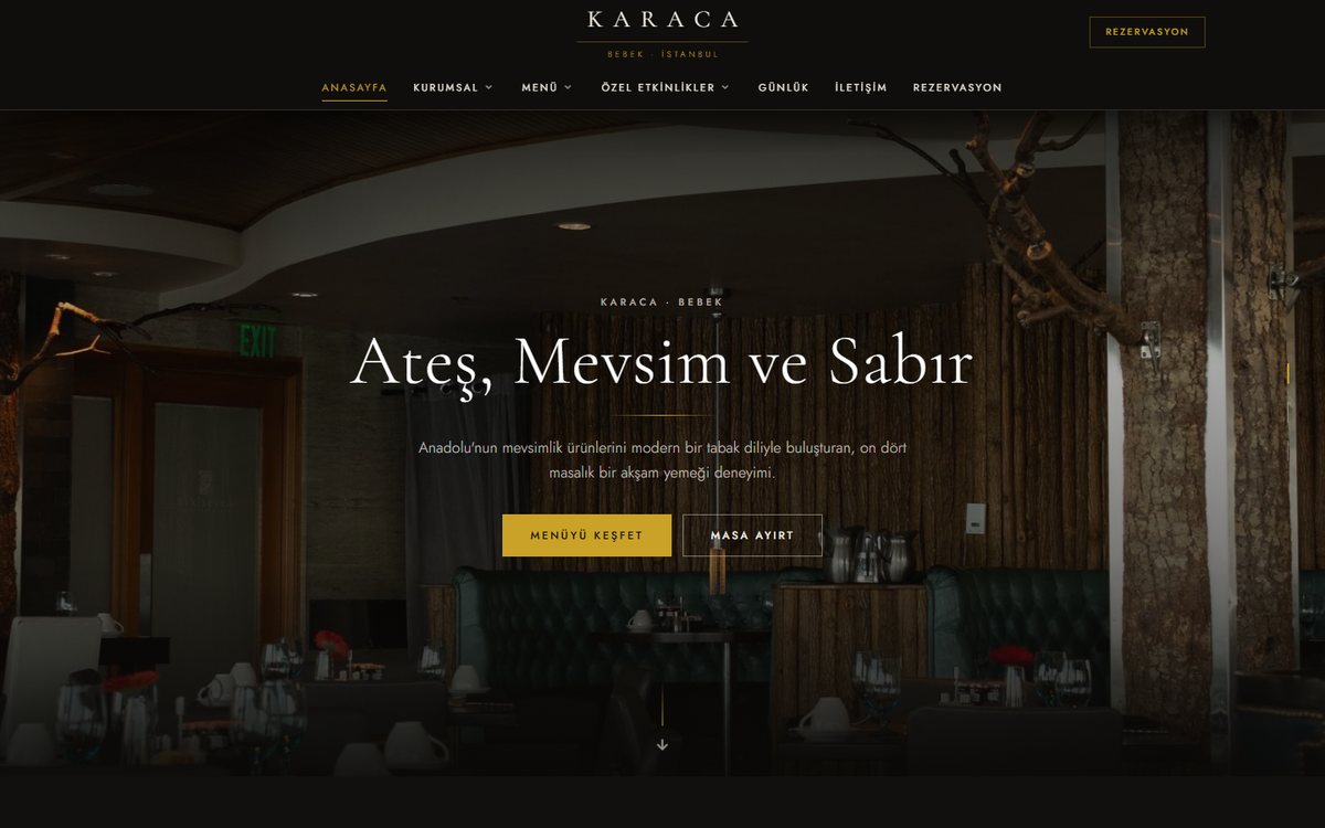 Restoran & QR Menü Scripti